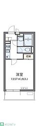 スペルデライト 1Kの間取図画像