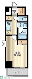 シティラックスヨコハマ 1Kの間取図画像