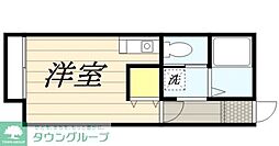 コンフォート緑が丘 ワンルームの間取図画像