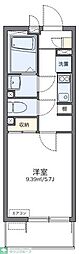 レオネクストブリーズドゥメール 1Kの間取図画像
