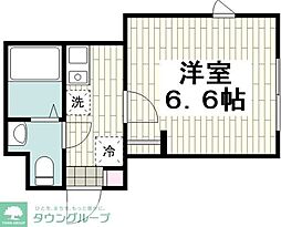 M'sKINUGASA 1Kの間取図画像