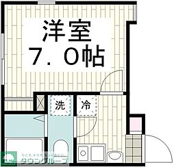 M'sKINUGASA 1Kの間取図画像