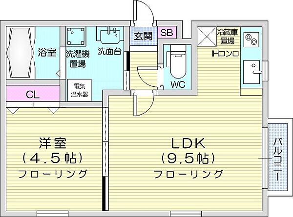 同じ建物の物件間取り写真 - ID:201021897998