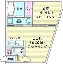 仮)琴似4-7MS  ｜ 北海道札幌市西区琴似四条7丁目（賃貸マンション1LDK・3階・29.17㎡） その2