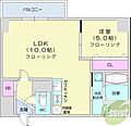 リーガ・ルーセント7階5.2万円