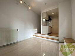 パークヒルズ中央12 5階1LDKのリビング/ダイニング