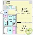レガート東区役所前A6階4.6万円