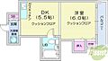 けいほくレジデンス4階4.1万円