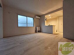 asunto 4階1LDKのリビング/ダイニング