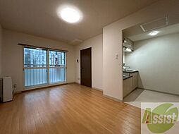 ウイング北14条 1階1LDKのリビング/ダイニング