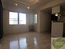 オハナＳ6Ｗ10 5階1Kのリビング/ダイニング