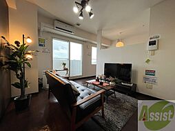 レジデンスタワー札幌 8階1LDKのリビング/ダイニング