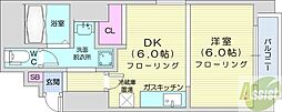 間取図画像 1DK
