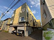 新道東駅より徒歩15分 築37年7ヶ月 2階建の賃貸物件