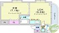 メープル円山7階4.9万円