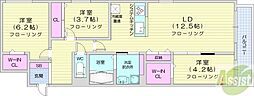 アルファスクエア南郷丘公園 3LDKの間取図画像
