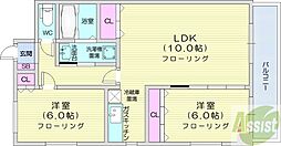ワイナリー228 2LDKの間取図画像