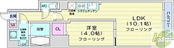 プライムアーバン札幌医大前 1LDKの間取図画像