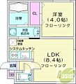 ホープ南7条4階5.2万円