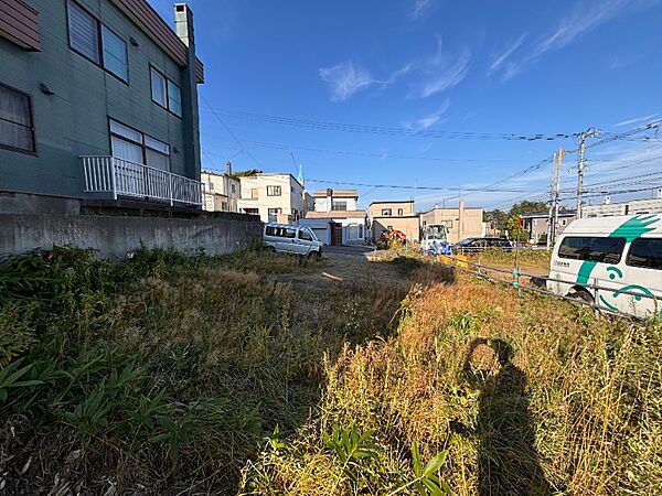 ？区画敷地南西側より撮影