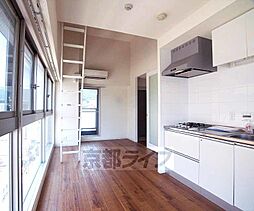 京阪本線 三条駅 徒歩8分の賃貸マンション 5階1LDKのリビング/ダイニング