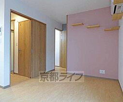 京都市営烏丸線 今出川駅 徒歩8分の賃貸アパート 1階1LDKのリビング/ダイニング