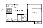 京都市南区久世東土川町 2階建 築43年のイメージ