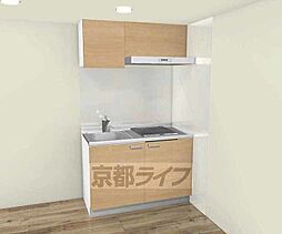 ヴィラ北白川II 101 1階1Kの室内