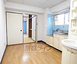 京阪本線 清水五条駅 徒歩10分の賃貸マンション 4階1DKのリビング/ダイニング