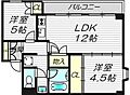 メロディーハイム中津5番館8階10.8万円