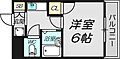アーンジュ・クレール4階3.6万円