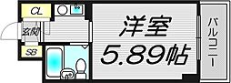 ハイツシグマ 3階1Kの間取り
