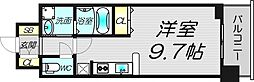 グランカーサ梅田北 1Kの間取図画像