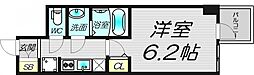 WORVE大阪本町 1Kの間取図画像