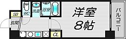 Maisondeレジデア西本町 1Kの間取図画像