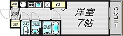 プレサンス大阪ドームシティクロスティ 1Kの間取図画像