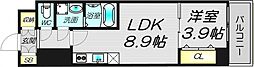 CITYPALCRESTTANIMACHI 1LDKの間取図画像