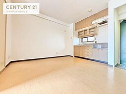 大東マンションII 4階2LDKのリビング/ダイニング