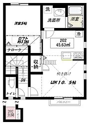 レジデンスY 1LDKの間取図画像