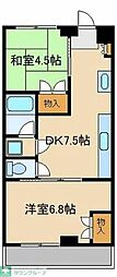 メゾン小倉 2DKの間取図画像