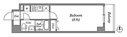 CionKAWASAKISOUTH 1Kの間取図画像