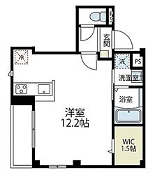 メゾン・ド・レスポワール ワンルームの間取図画像