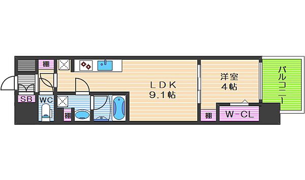 同じ建物の物件間取り写真 - ID:227080465953