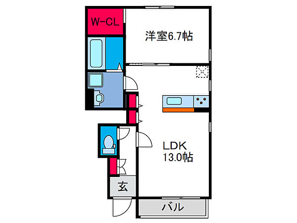 同じ建物の物件間取り写真 - ID:227073267284