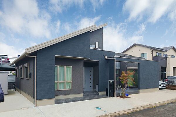 外観イメージ写真。（桧家住宅施工実績より抜粋）