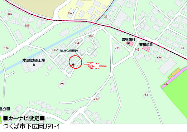 現地案内図になります。