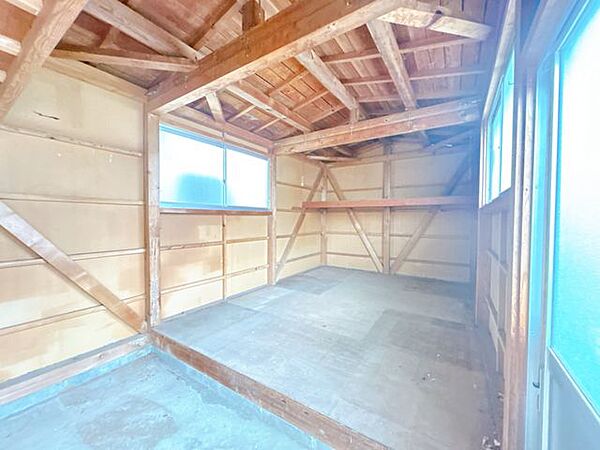 【リフォーム中】物置の中です。