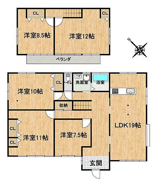 間取り：304000345594