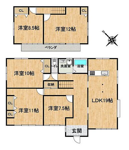 間取り：304000345594