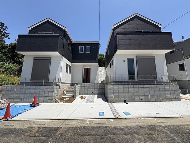 2号棟【外観】モデル棟で仕様設備ご確認いただけます！